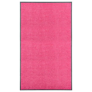 Waschbare Fußmatte Rosa 90x150 cm