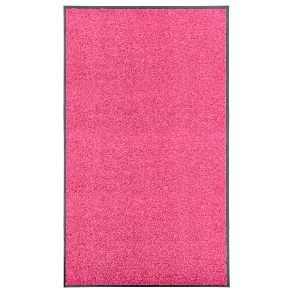 Waschbare Fußmatte Rosa 90x150 cm