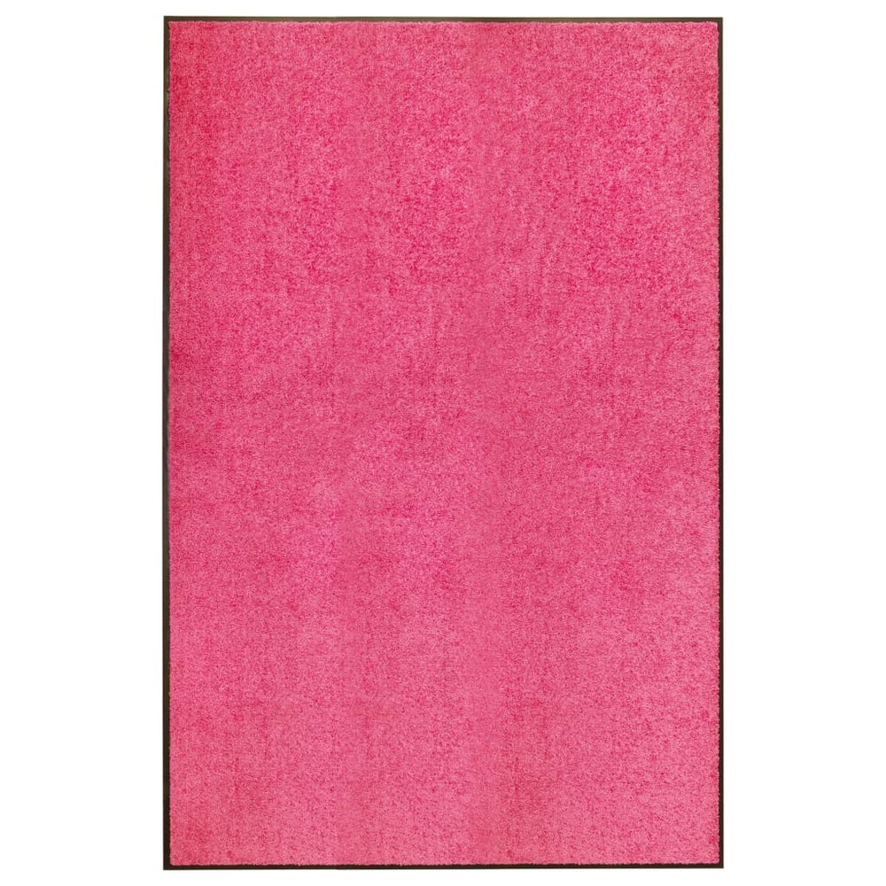 Waschbare Fußmatte Rosa 120x180 cm