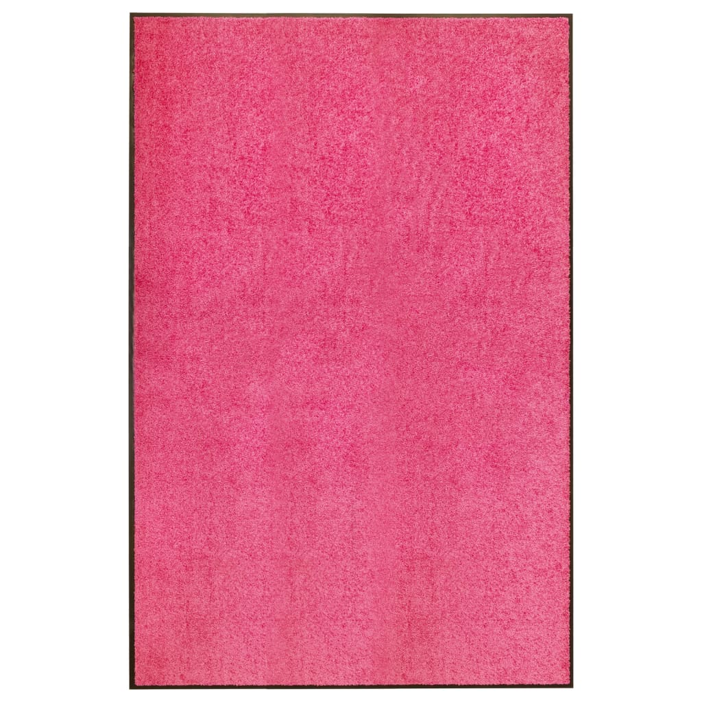 Waschbare Fußmatte Rosa 120x180 cm
