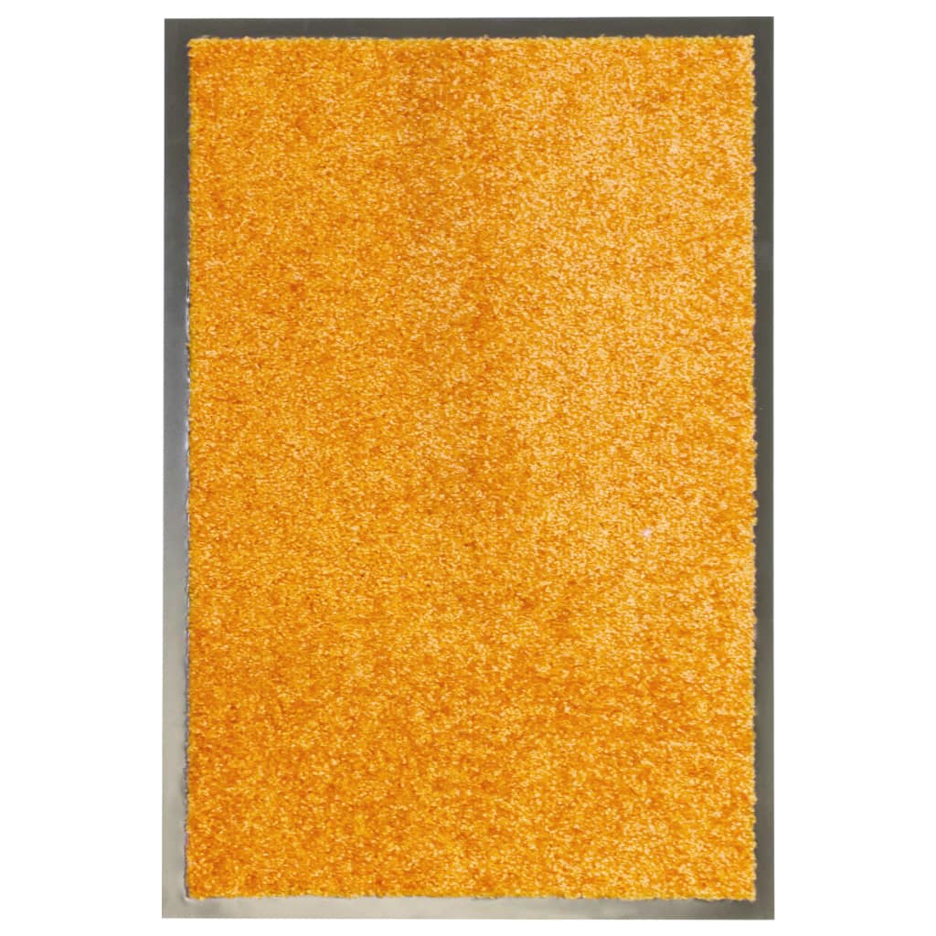 Waschbare Fußmatte Orange 40x60 cm