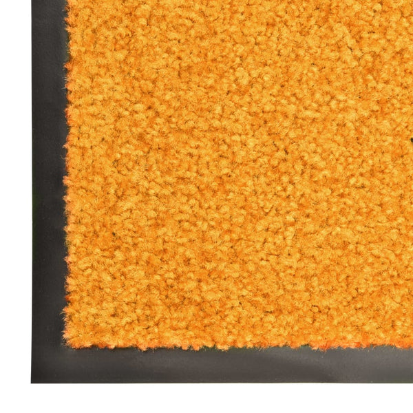 Waschbare Fußmatte Orange 40x60 cm