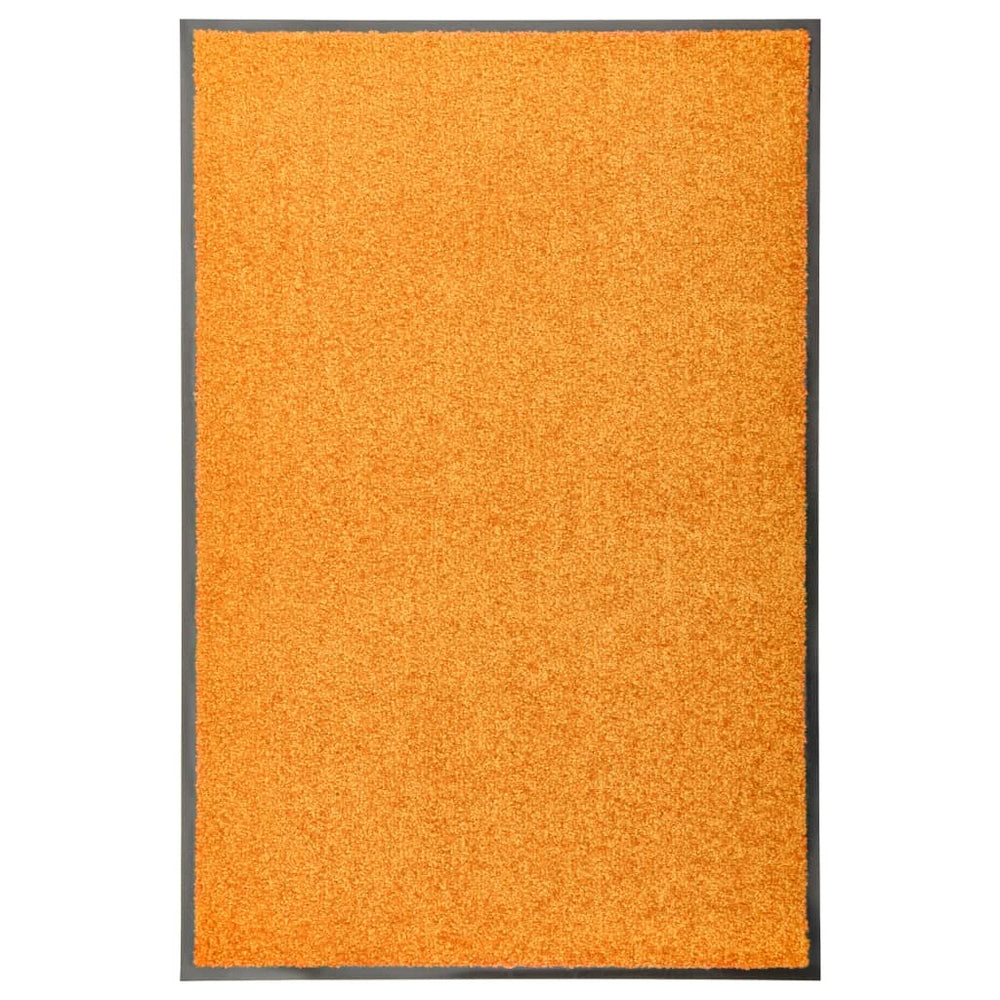 Waschbare Fußmatte Orange 60x90 cm