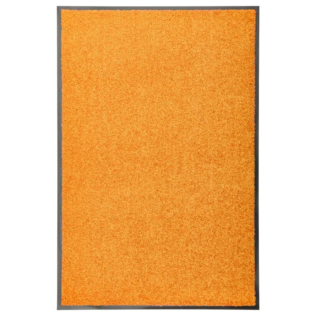 Waschbare Fußmatte Orange 60x90 cm