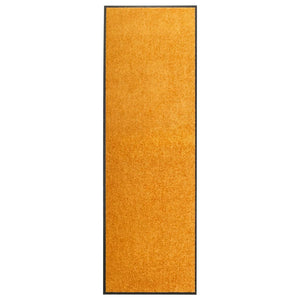 Waschbare Fußmatte Orange 60x180 cm