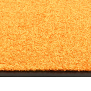 Waschbare Fußmatte Orange 90x120 cm