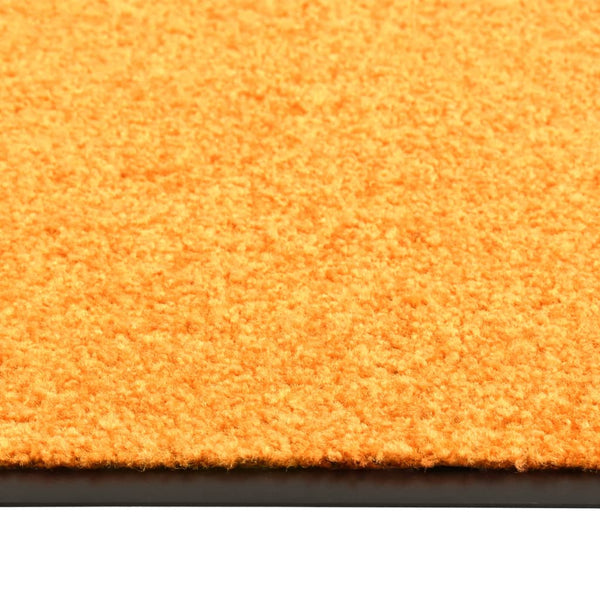 Waschbare Fußmatte Orange 90x120 cm