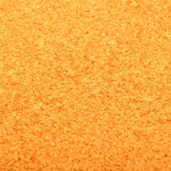 Waschbare Fußmatte Orange 90x120 cm