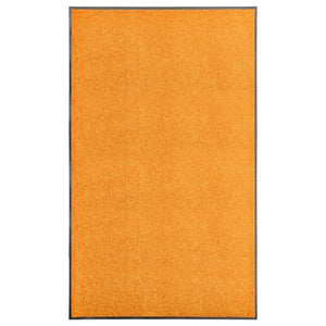Waschbare Fußmatte Orange 90x150 cm