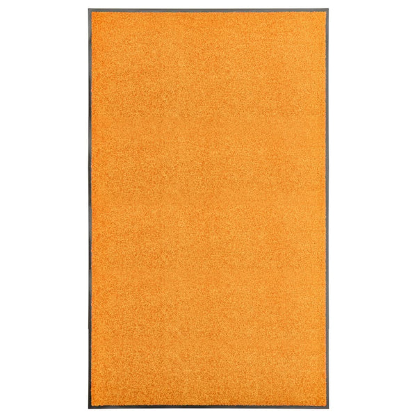 Waschbare Fußmatte Orange 90x150 cm