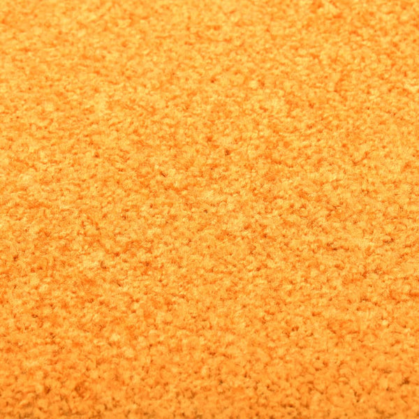 Waschbare Fußmatte Orange 90x150 cm
