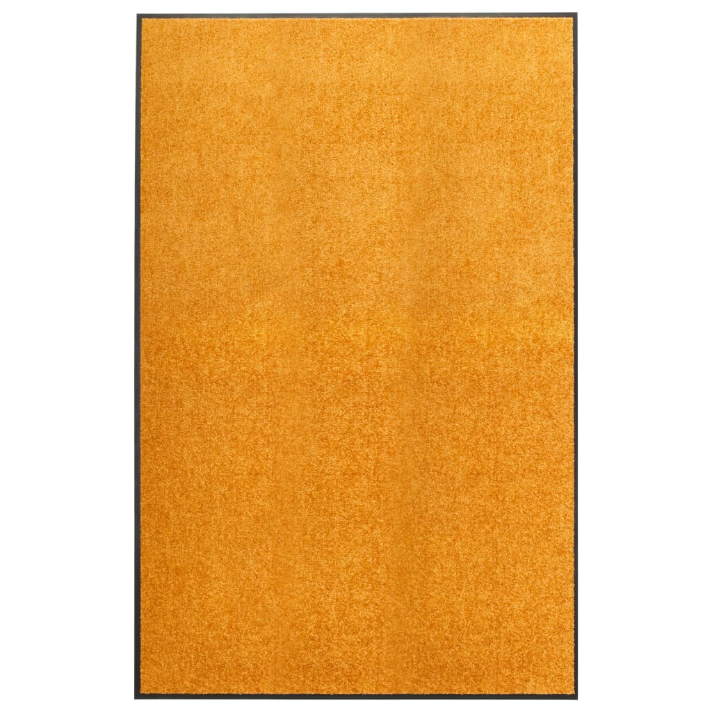 Waschbare Fußmatte Orange 120x180 cm