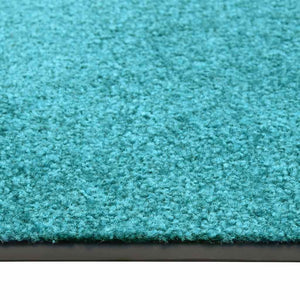 Waschbare Fußmatte Cyan 60x180 cm