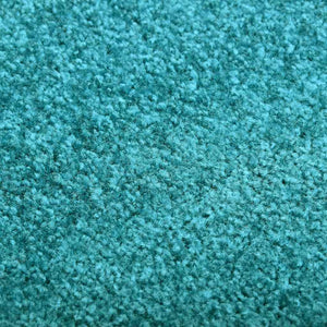 Waschbare Fußmatte Cyan 60x180 cm