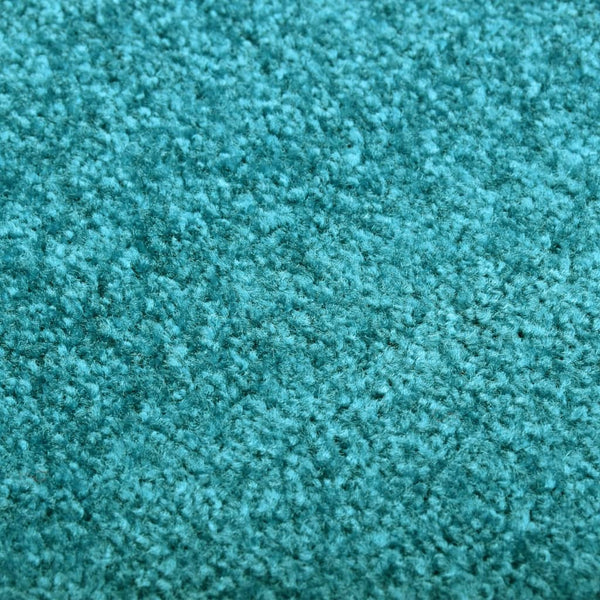 vidaXL Paillasson Lavable Cyan 120x180 cm