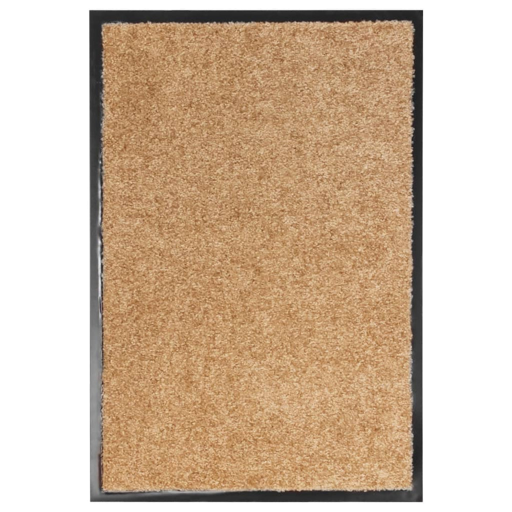 Waschbare Fußmatte Creme 40x60 cm