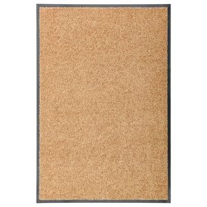 Waschbare Fußmatte Creme 60x90 cm