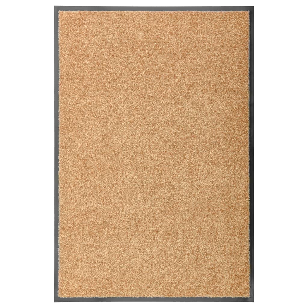 Waschbare Fußmatte Creme 60x90 cm