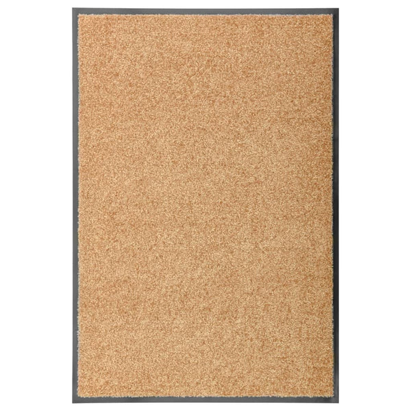 Waschbare Fußmatte Creme 60x90 cm