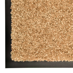 Waschbare Fußmatte Creme 90x120 cm