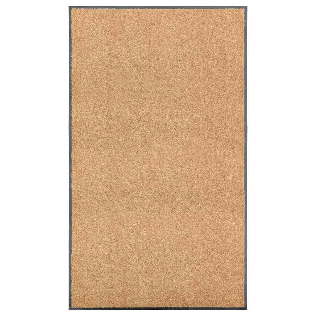 Waschbare Fußmatte Creme 90x150 cm