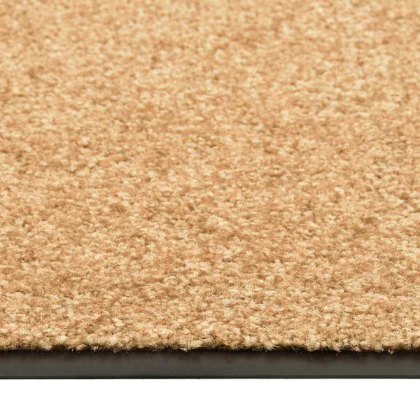 Waschbare Fußmatte Creme 90x150 cm