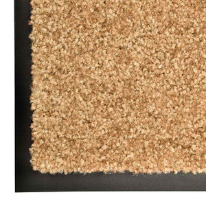 Waschbare Fußmatte Creme 90x150 cm