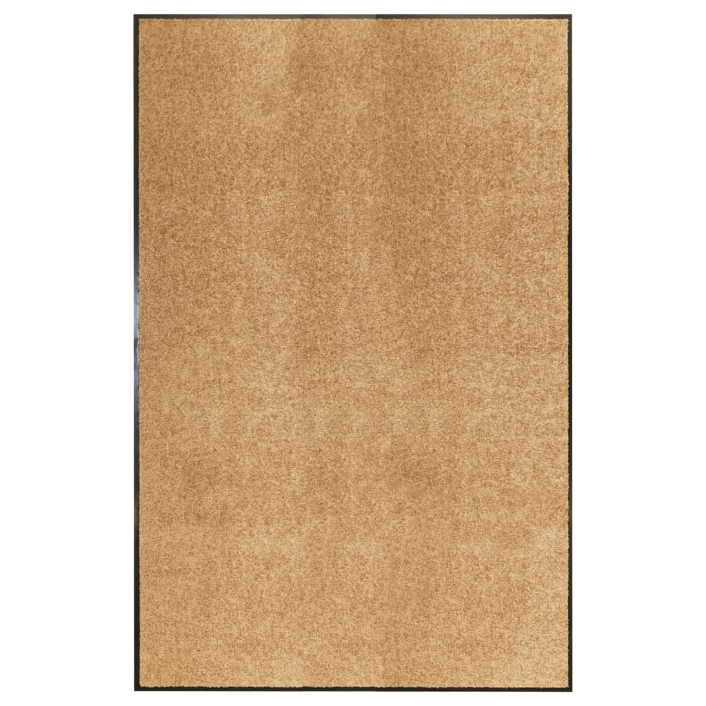 Waschbare Fußmatte Creme 120x180 cm