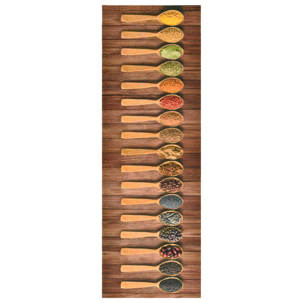 Waschbare Küchenmatte Löffel 45x150 cm