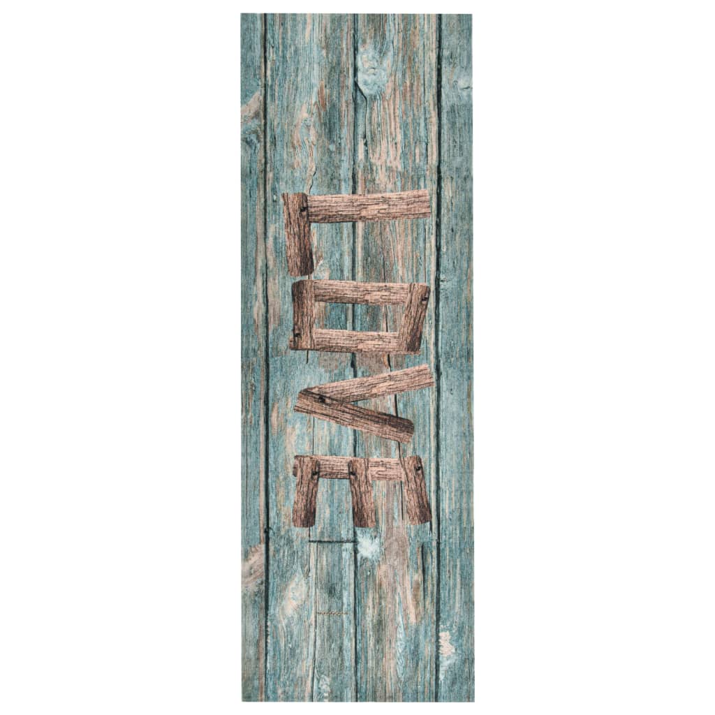 vidaXL Tapis de cuisine lavable Love 60x180 cm