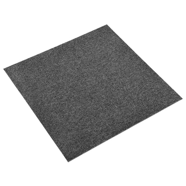 vidaXL Tapis 20 pcs Anthracite 50 x 50 cm 100 % Polypropylène