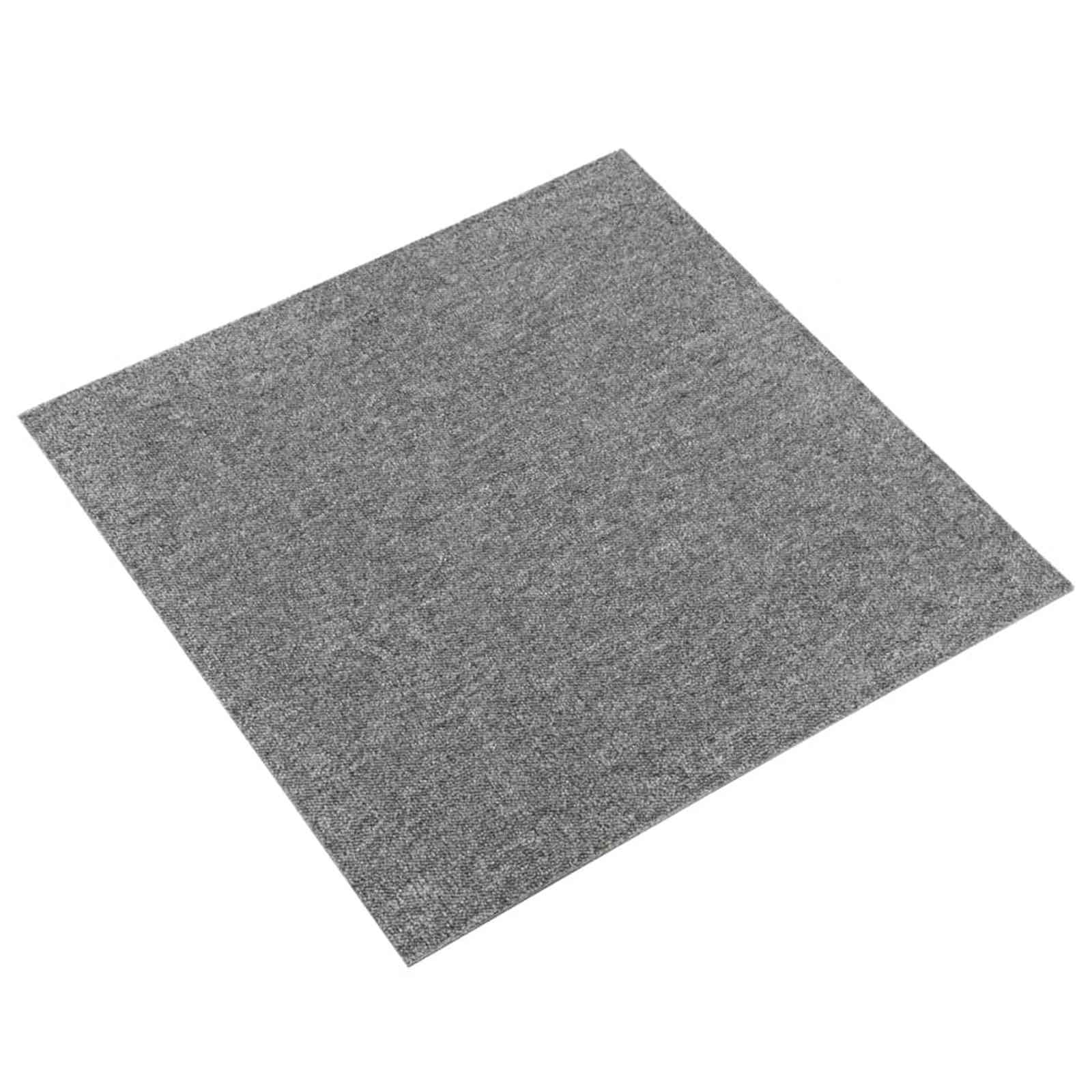 Graue Teppichfliesen, 50x50 cm, 20er-Set