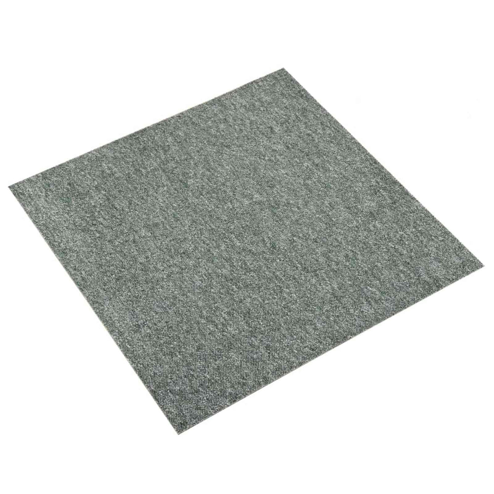 Grüne Teppichfliesen, 20 Stk, 50x50 cm