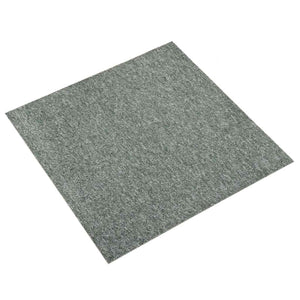 Grüne Teppichfliesen, 20 Stk, 50x50 cm