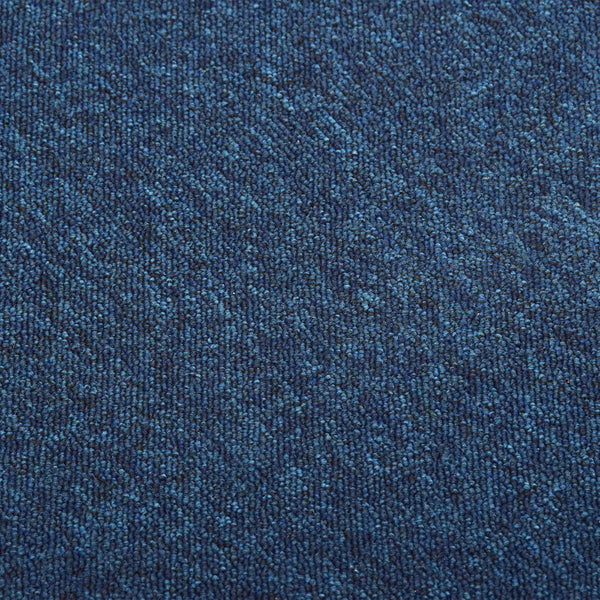 Dunkelblaue Teppichfliesen, 20 Stk, 50x50 cm