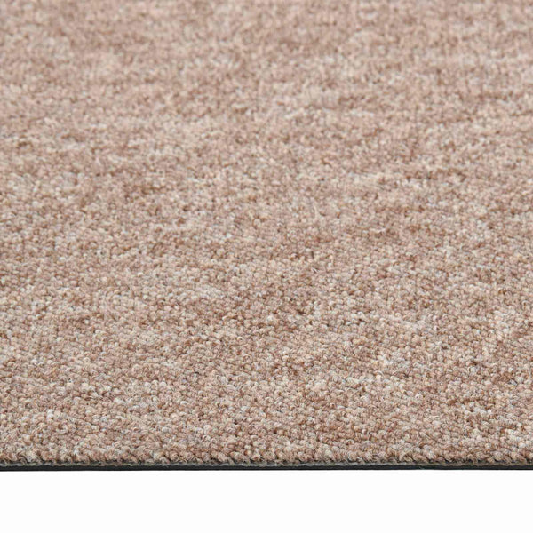 Beige Teppichfliesen, 20 Stk, 50x50 cm