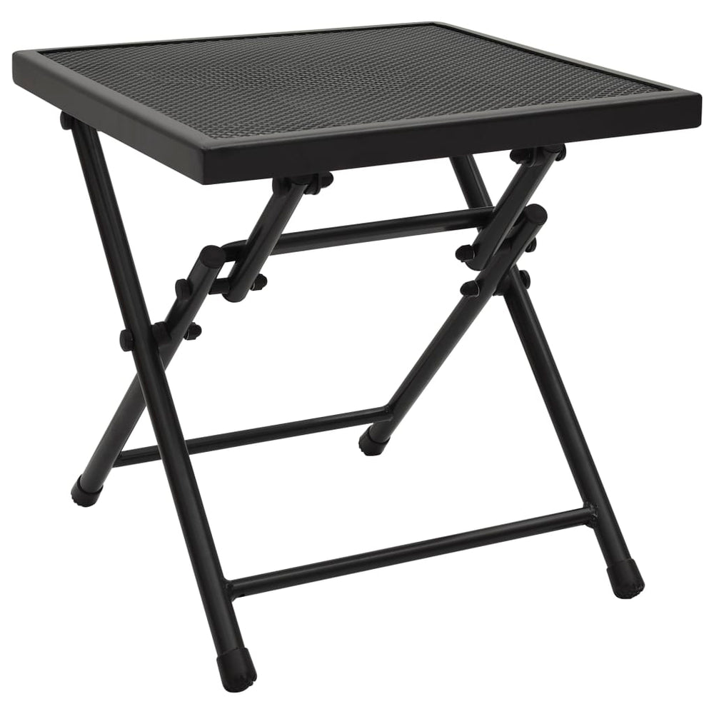 Klapptisch Mesh 38x38x38 cm Stahl Anthrazit