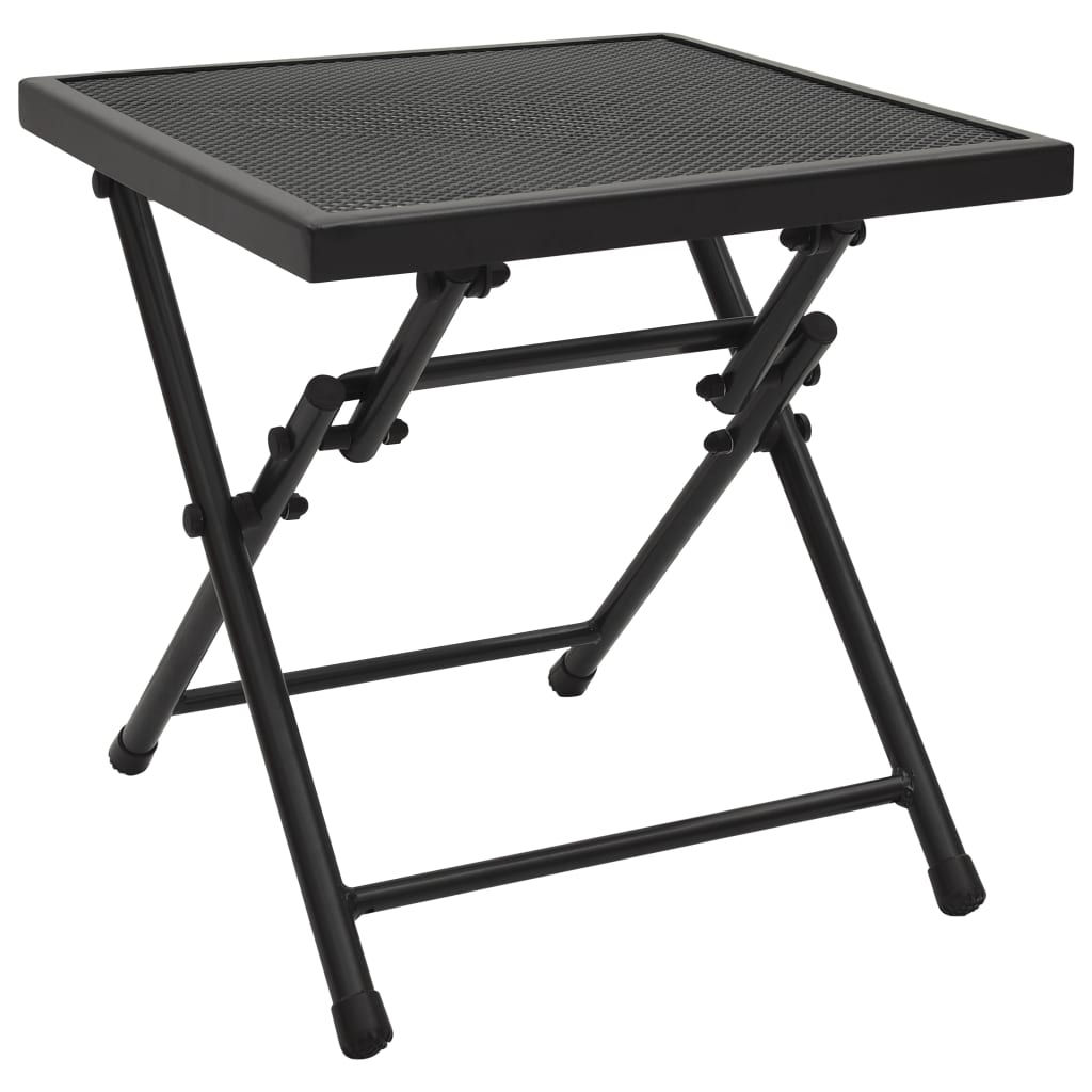 Klapptisch Mesh 38x38x38 cm Stahl Anthrazit