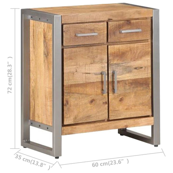 Sideboard aus Mangoholz, 60 cm