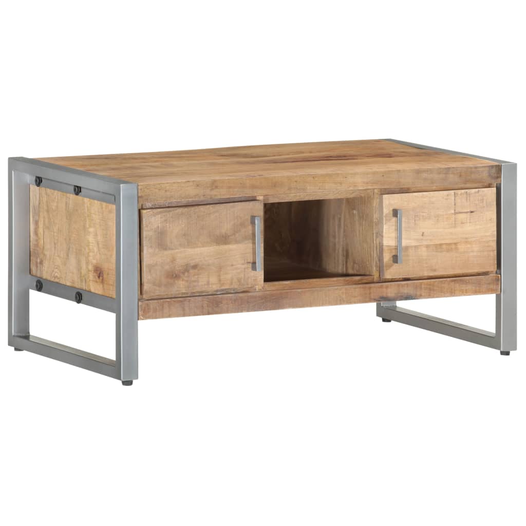 Couchtisch aus Mangoholz, 95x50 cm
