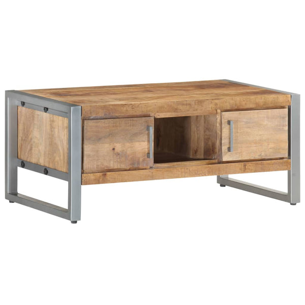 Couchtisch aus Mangoholz, 95x50 cm