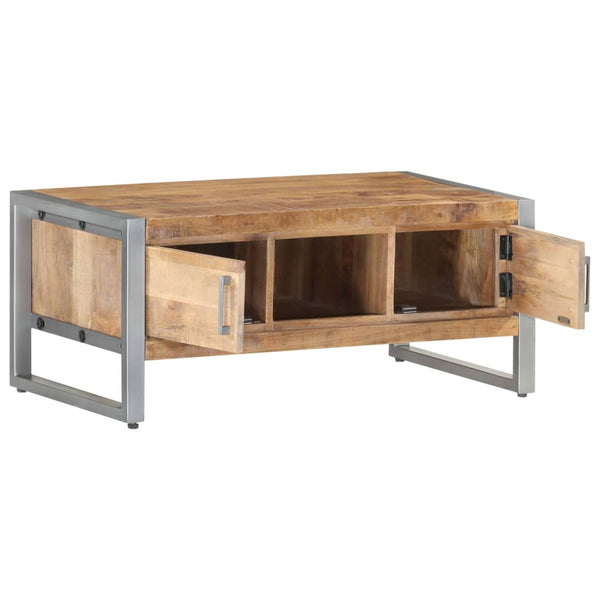 Couchtisch aus Mangoholz, 95x50 cm