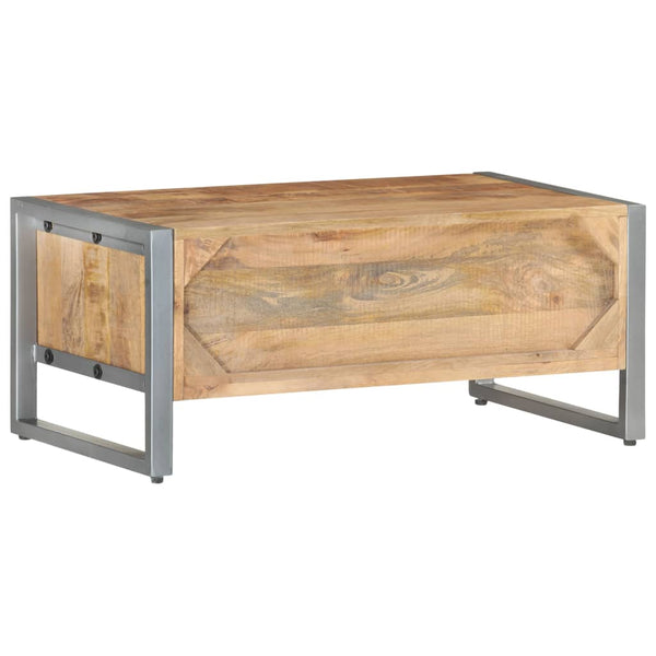 Couchtisch aus Mangoholz, 95x50 cm