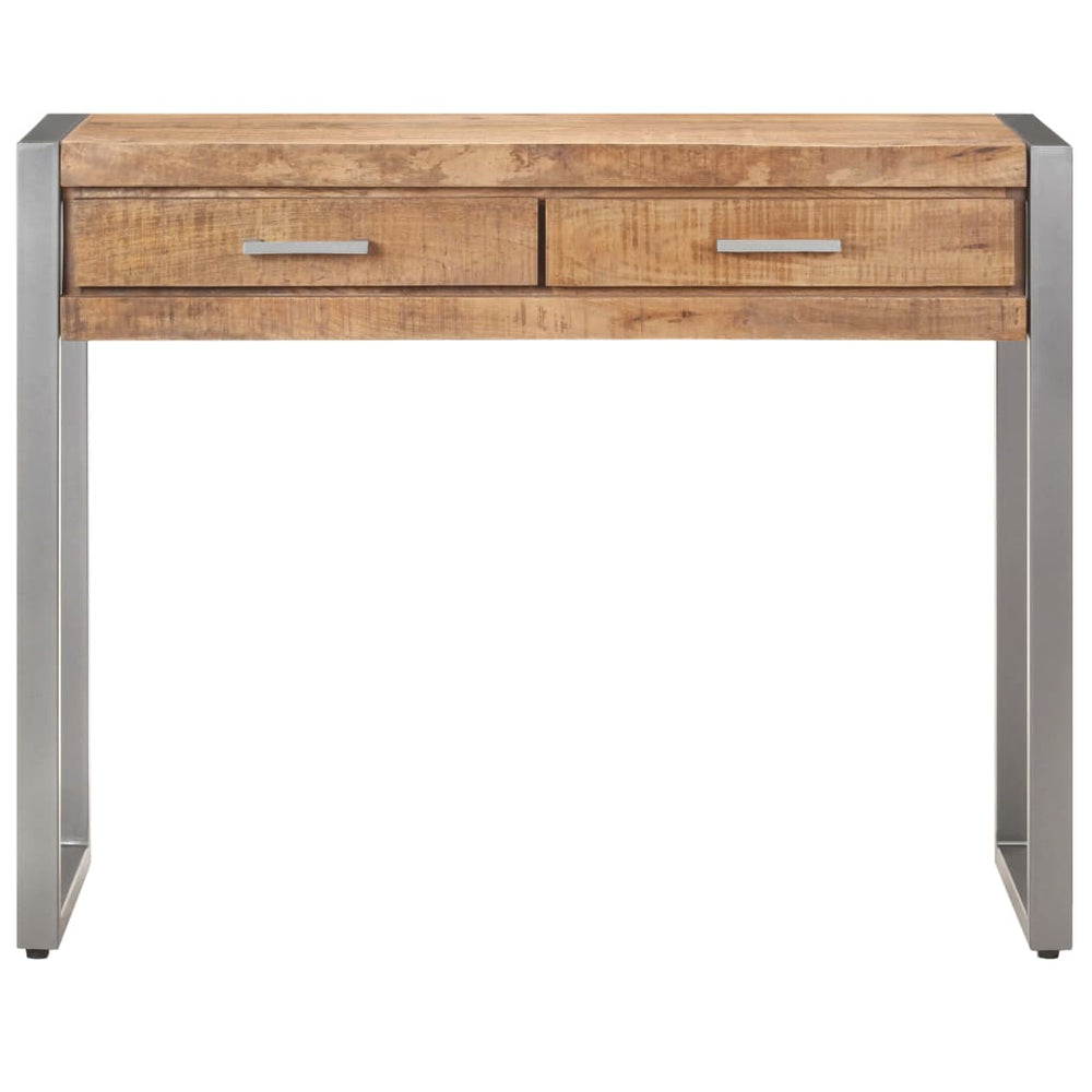 Konsolentisch Mango Massivholz 95 cm