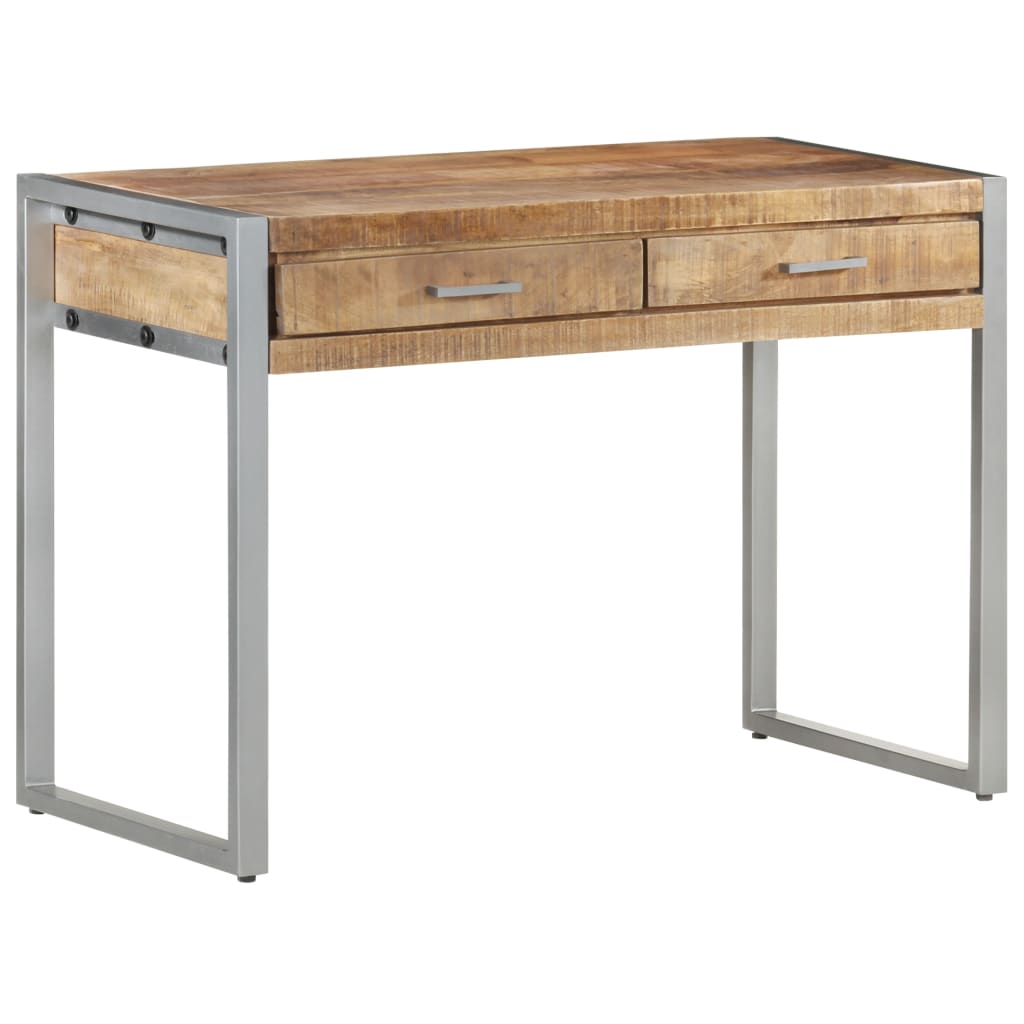 Schreibtisch aus Mangoholz, 108 cm