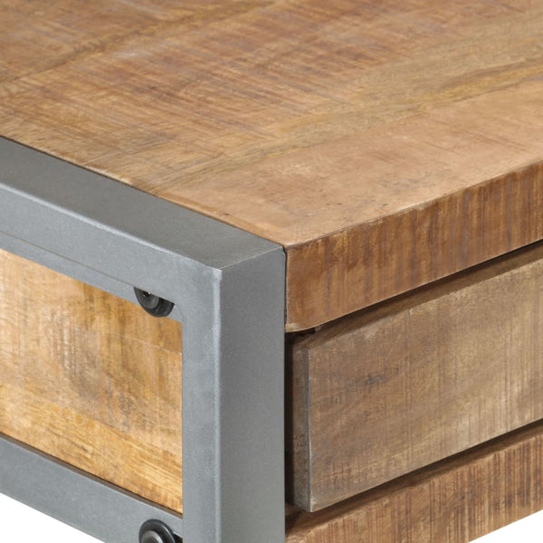 Schreibtisch aus Mangoholz, 108 cm