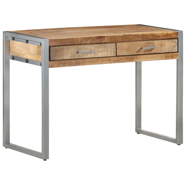Schreibtisch aus Mangoholz, 108 cm