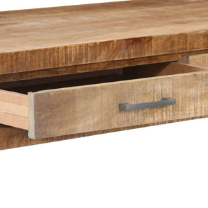 Schreibtisch aus Mangoholz, 108 cm