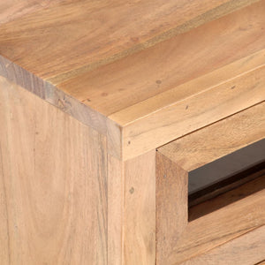 TV-Schrank Akazie Massivholz 110 cm
