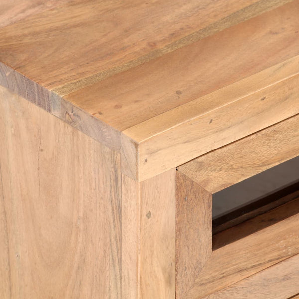 TV-Schrank Akazie Massivholz 110 cm